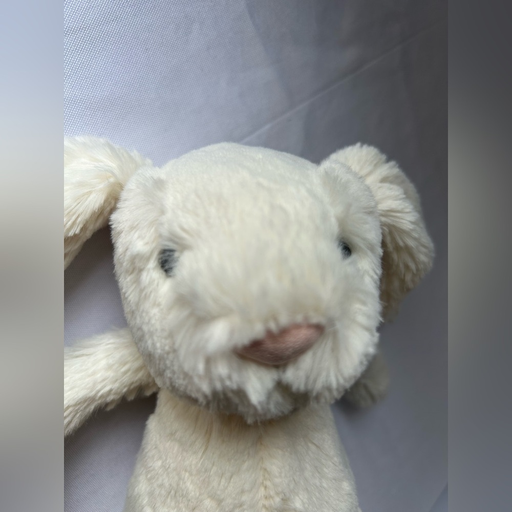 Jellycat Plush Bashful Cream Bunny stuffed animal - Picture 7 of 7